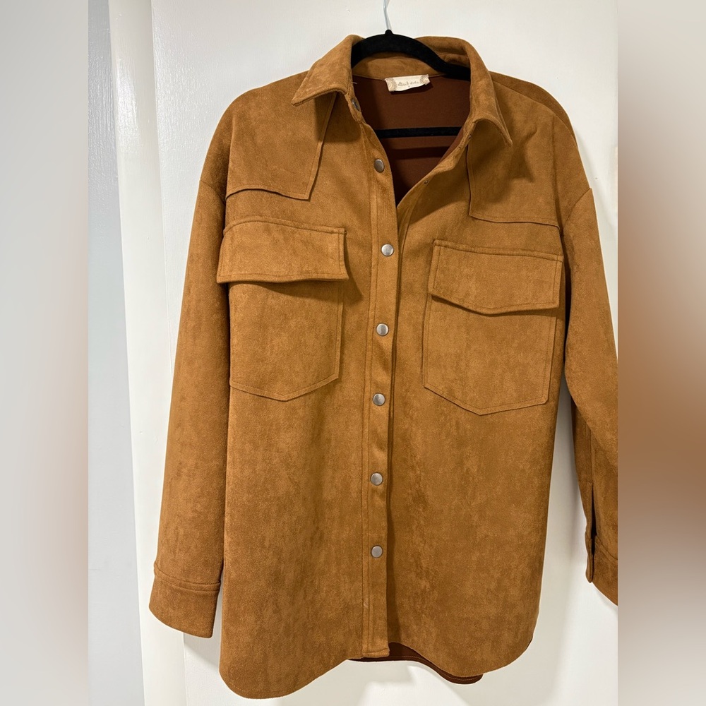 Altar'd state suede jacket